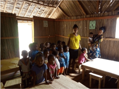 Construction de l&rsquo;école de&nbsp;Marohovotra